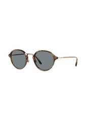 Armani tortoiseshell-effect round-frame sunglasses