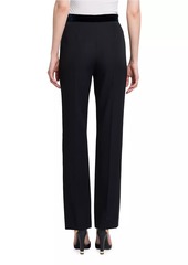 Armani Velvet Waist Slim Pants