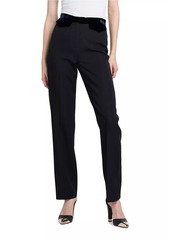 Armani Velvet Waist Slim Pants