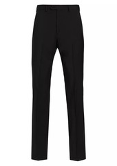 Armani Wool Crease-Front Trousers