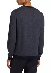 Armani Wool Knit Crewneck Sweater