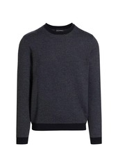 Armani Wool Knit Crewneck Sweater