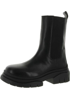 Ash AS-STORM Womens Leather Chelsea Mid-Calf Boots