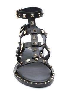 Ash Pacific Studded Strappy Sandal in Black at Nordstrom Rack
