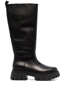 Ash Lucky knee-length leather boots