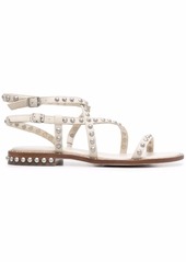 Ash strappy studded leather sandals