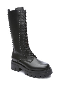 Ash Lullaby Studded Boot in Black at Nordstrom