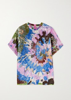 Ashish Sequined Georgette T-shirt
