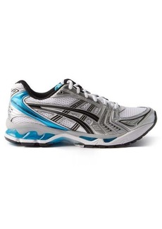 Asics - Gel-kayano 14 Mesh And Leather Trainers - Womens - White/blue