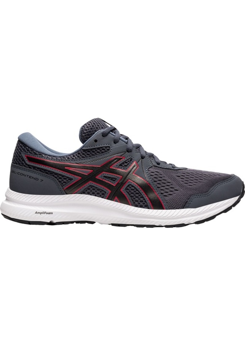 ASICS Men's GEL-CONTEND 7 Running Shoes, Size 9, Gray | Father's Day Gift Idea