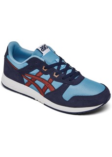 Asics Men's Lyte Classic Retro Casual Sneakers from Finish Line - Harbor Blue, Burnt Red