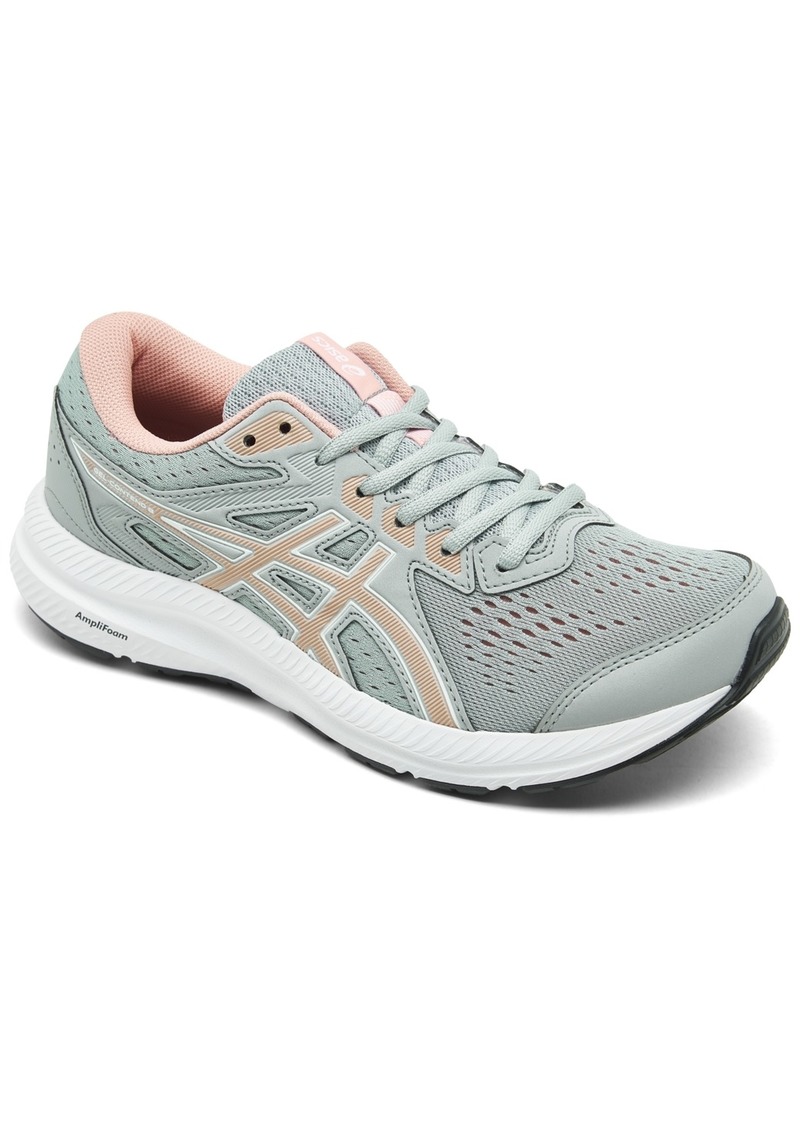 Asics Women's Gel-Contend 8 Running Sneakers from Finish Line - Gray, Rose
