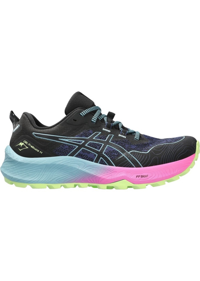 ASICS Women's Gel-Trabuco 11 Trail Running Shoes, Size 6.5, Black
