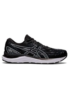 Asics Men's Gel Cumulus 23 Running Shoes - D/medium Width In Black/white