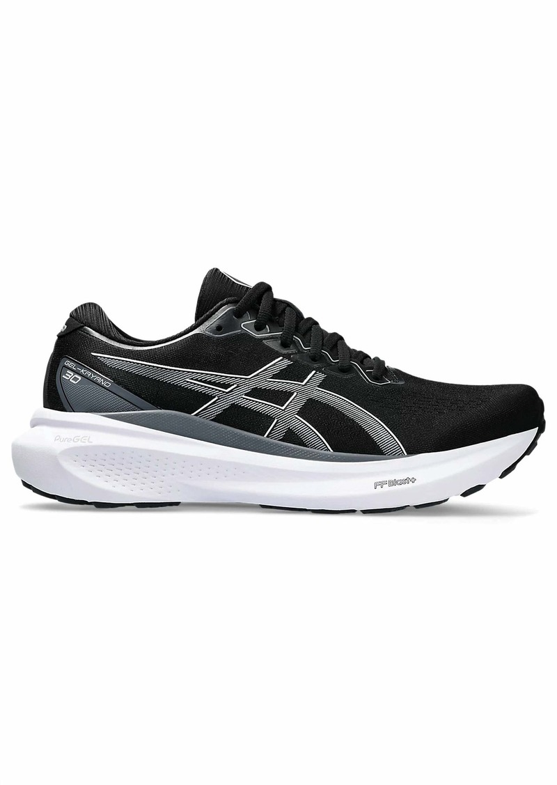 Asics Men's Gel-Kayano 30 Running Shoes In Black/sheet Rock