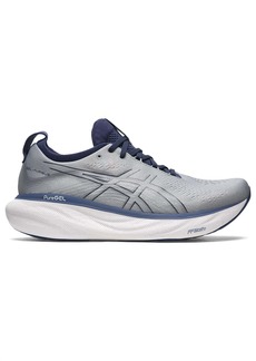 Asics Men's Gel-Nimbus 25 Running Shoes - 2E/wide Width In Sheet Rock/indigo Blue