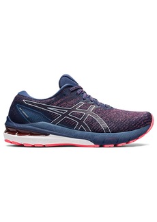 Asics Women's Gt-2000 10 Running Shoes - B/medium Width In Blazing Coral/thunder Blue