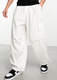 ASOS DESIGN Adjustable Cuff Cotton Cargo Pants
