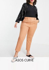 ASOS DESIGN curve mix & match ultimate ankle grazer suit pants