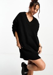 ASOS DESIGN Long Sleeve Mini Sweater Dress