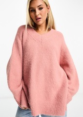 ASOS DESIGN Oversize V-Neck Sweater