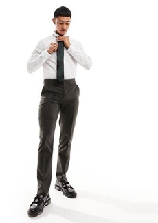 ASOS DESIGN Slim Fit Pinstripe Suit Trousers