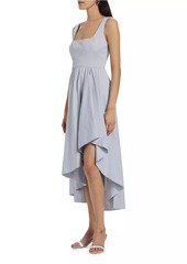 ASTR Allora Ruffled High-Low Maxi Dress