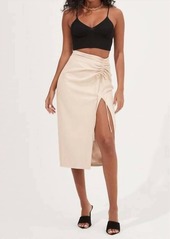 ASTR Alondra Skirt In Cream