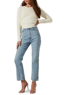 ASTR the Label Back Cutout Sweater in Cream at Nordstrom