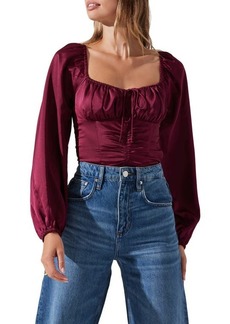 ASTR the Label Balloon Sleeve Top