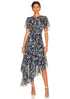 ASTR the Label Flutter Sleeve Maxi Dress