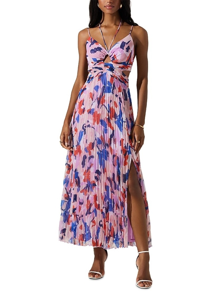 Astr the Label Parisa Pleated Maxi Dress