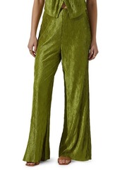 ASTR the Label Plissé Wide Leg Pants