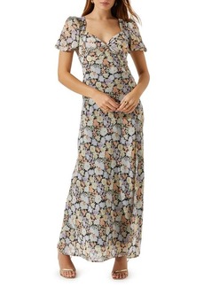 ASTR the Label Sweetheart Neck Maxi Dress