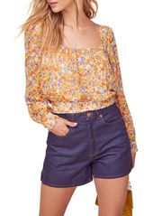 ASTR the Label Willa Floral Blouse
