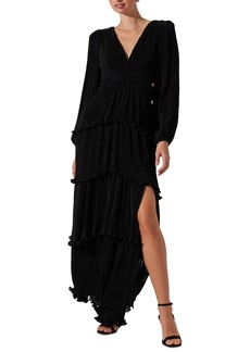 Astr the Label Women's Anora Long-Sleeve Cutout Dress - Black