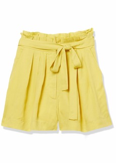 ASTR the label Women's High Waisted Pacific Paper Bag Shorts  XS