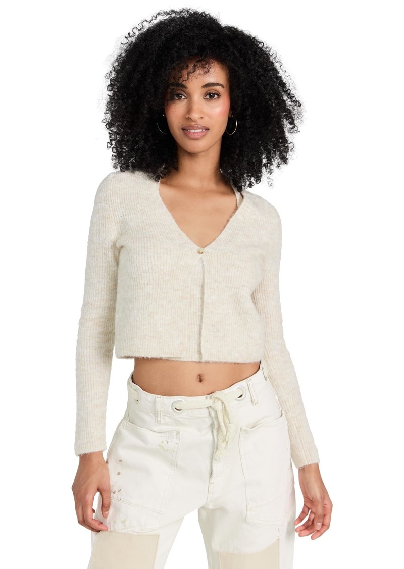 ASTR the label Women's Mayte Cardigan Sweater Set  Off White M