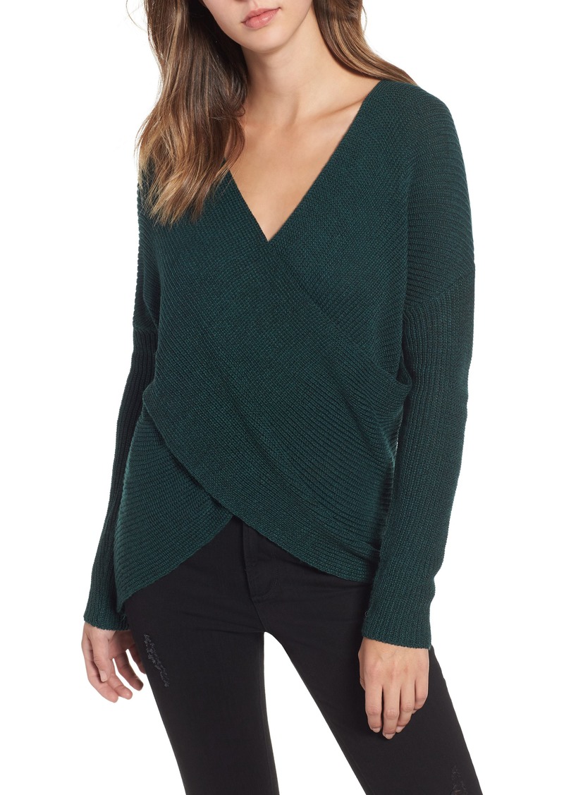 ASTR ASTR the Label Wrap Front Sweater | Sweaters