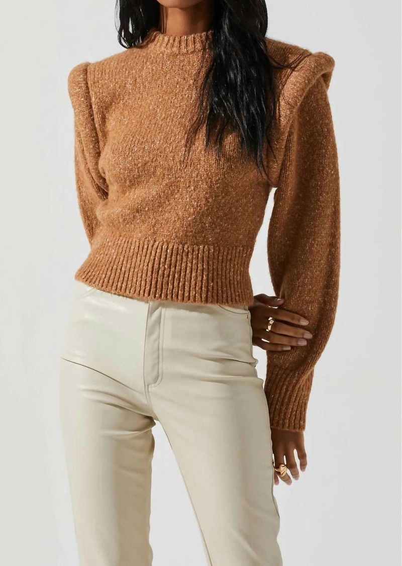 ASTR Luciana Sweater In Camel