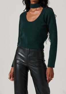 ASTR Marion Sweater In Green