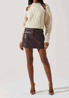 ASTR Natalie Sweater In Cream