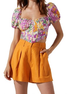 ASTR Paola Top In Pink Floral