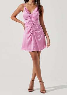 ASTR Peony Mini Dress In Pink