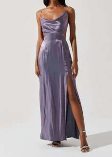 ASTR Shivani Dress In Lavender Shine
