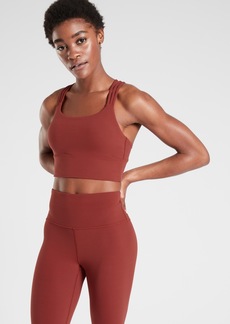 athleta longline bra