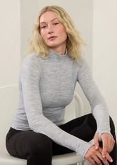 Athleta Ascent Seamless Turtleneck