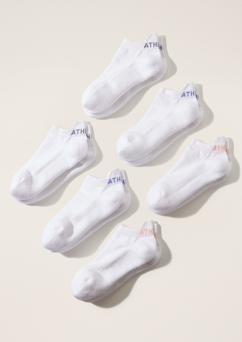 Athleta Everyday Ankle Sock 6-Pack