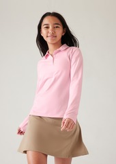 Athleta Girl School Day Long Sleeve Polo