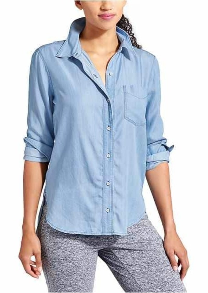 Athleta Bootjack Chambray Shirt | Tops